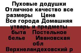 Пуховые додушки.Отличное качество,все размеры. › Цена ­ 200 - Все города Домашняя утварь и предметы быта » Постельное белье   . Ивановская обл.,Верхнеландеховский р-н